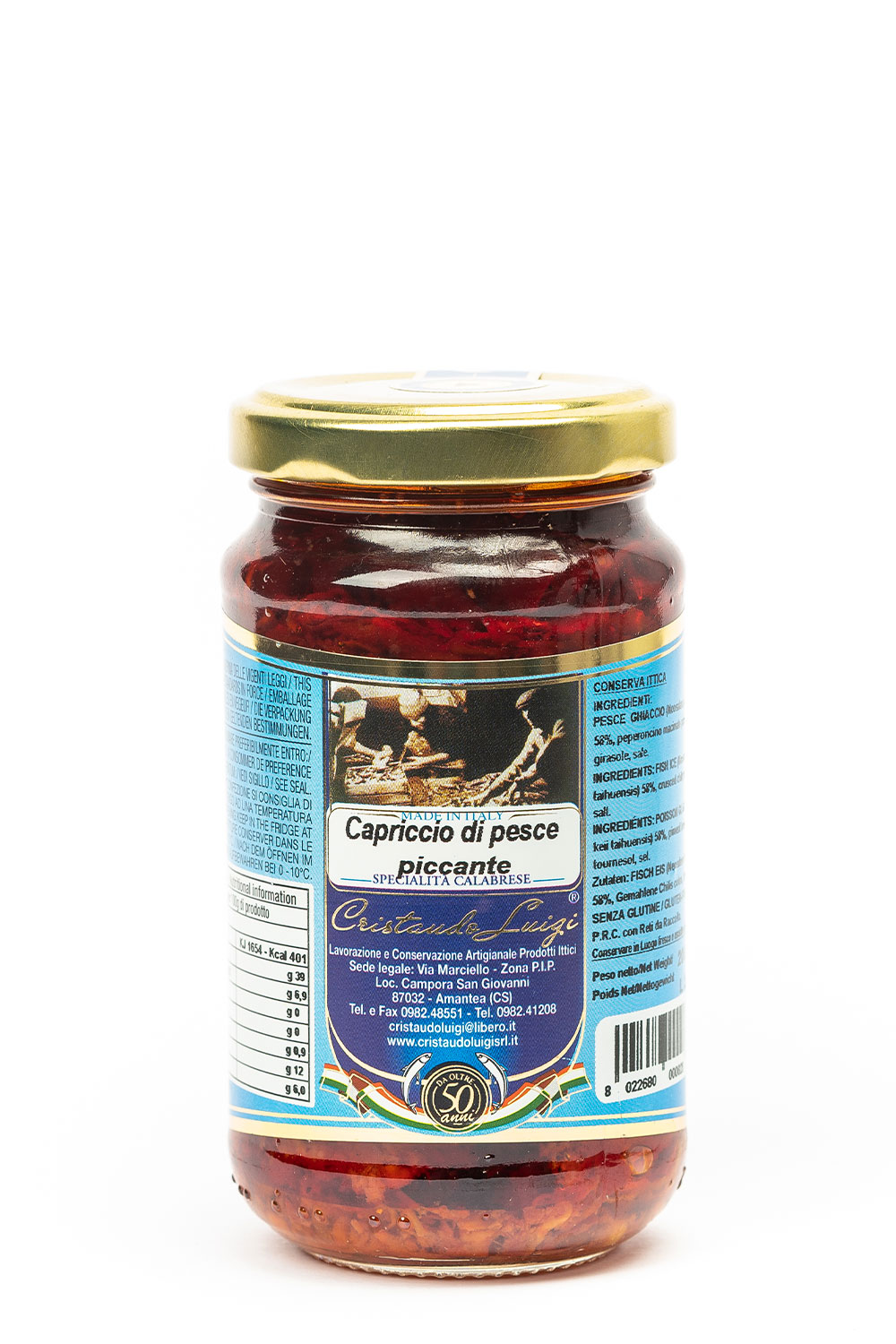 Capriccio di pesce piccante 200g