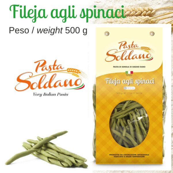 FILEJA AGLI SPINACI g500