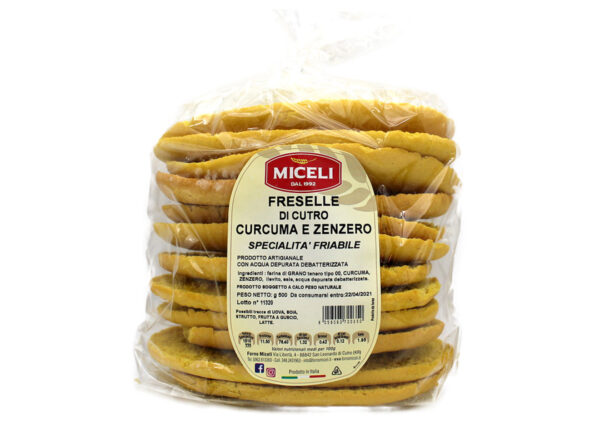 FRISELLE CURCUMA E ZENZERO