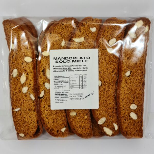 MANDORLATO "SOLO MIELE" 400g