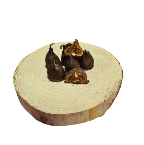 FICHI FARCITI CON MANDORLE AL CIOCCOLATO - immagine 2